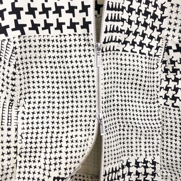 CAbi Houndstooth Coupe Bomber Jacket Short Sleeve - Picture 4 of 7